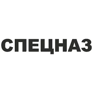 Виниловая наклейка «СПЕЦНАЗ» — патриотическая наклейка на автомобиль