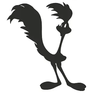 Виниловая наклейка The Road Runner – Дорожный бегун