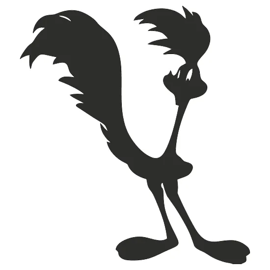Виниловая наклейка The Road Runner – Дорожный бегун