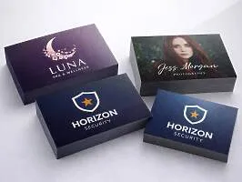 Візитки з Soft Touch ламінацією (оксамитові візитки)