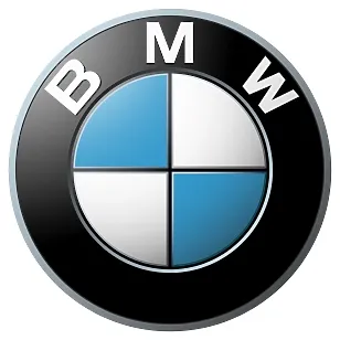 Печатная наклейка - логотип BMW, для авто