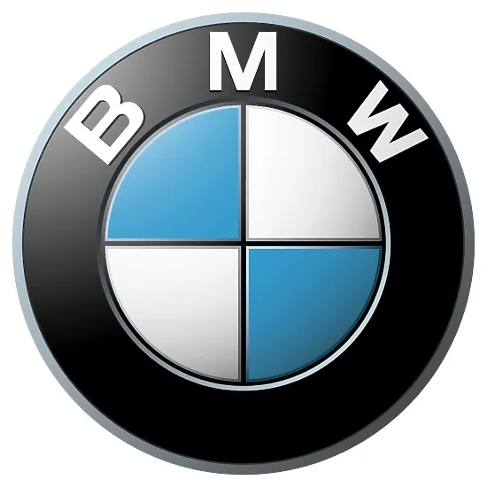 Печатная наклейка - логотип BMW, для авто