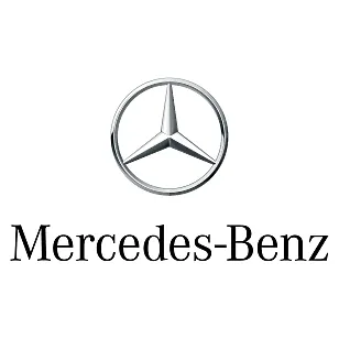 Печатная наклейка - логотип Mercedes-Benz, для авто