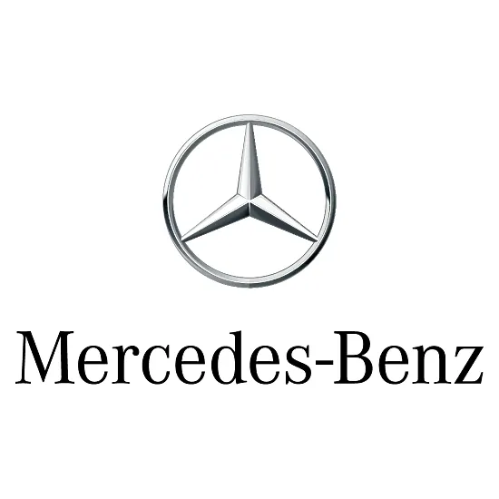 Печатная наклейка - логотип Mercedes-Benz, для авто