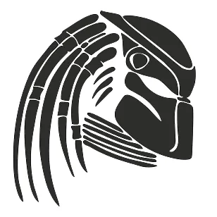 Виниловая наклейка Хищник – Predator
