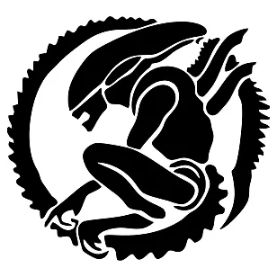 Вінілова наклейка на авто — Alien / Чужий