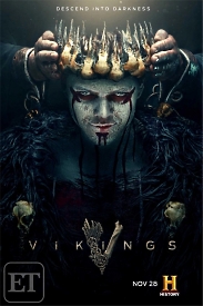 Постер кіносеріалу "Вікінги: Вальгалла" - Івар Безкосний