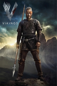 Постер кіносеріалу "Вікінги: Вальгалла" - Тревіс Фіммел у ролі Рагнара Лодброка